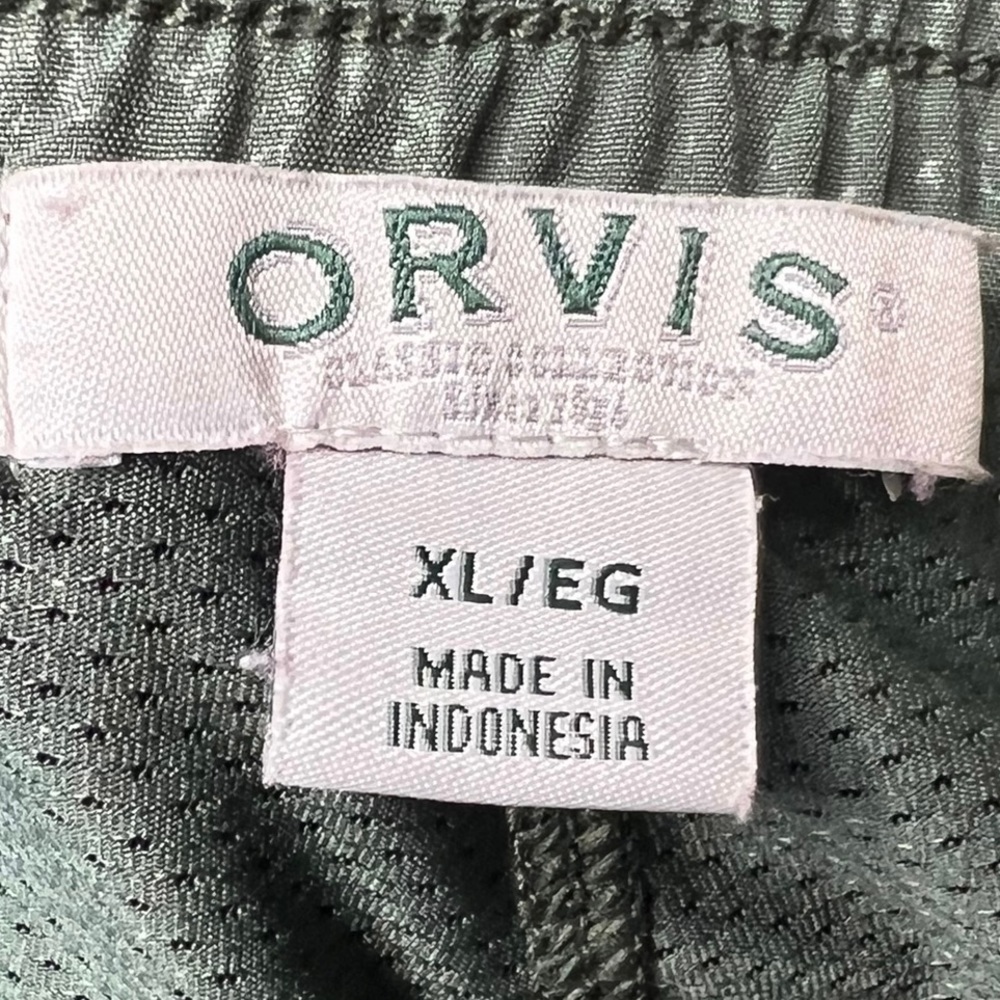 Orvis Size XL Green Camo Embossed Print Active Performance Skort Womens - Picture 9 of 15